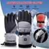 Electric Heating Snowmobile Ski Gloves Snow Mittens Windproof Waterproof Men Women