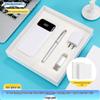 Сувенир Года Лошади: Сертифицированный 3C набор Power Bank с быстрой зарядкой и встроенным кабелем в качестве подарка на ежегодное собрание для клиентов