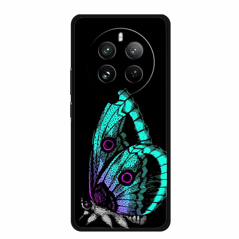 Чехол для Realme 12 4G 6.67" Роскошный Мягкий Силиконовый TPU Чехлы для Телефона Задняя Крышка для Realme12 4G Ударопрочный Милый Красивый Бампер Чехол