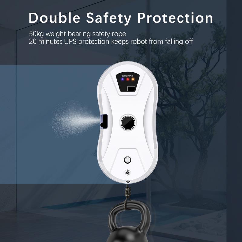 Умный автоматический робот-очиститель окон для высотных зданий