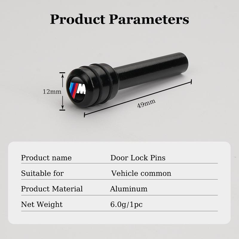 2025 Горячие Штырьки Замка Двери Автомобиля Универсальная Ручка Замка Внутренней Двери Штырек-Тяга Накладка Для BMW E90 E60 E46 E39 F30 F10 E87 X3 X4 X5 X1 G30