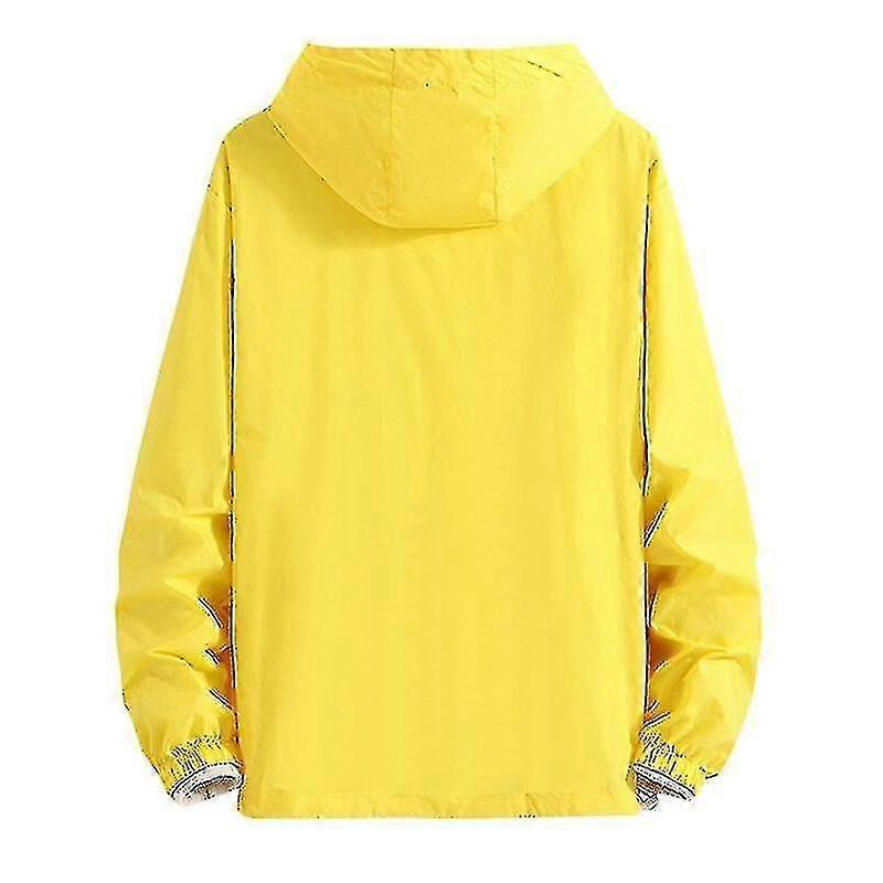 7xl 6xl Plus Size Mens Quick Dry Skin Jackets Coat Sunscreen Waterproof Mens Thin Army Outwear Ultra-light Windbreake Jacket-XXL-COLOR Dark Grey