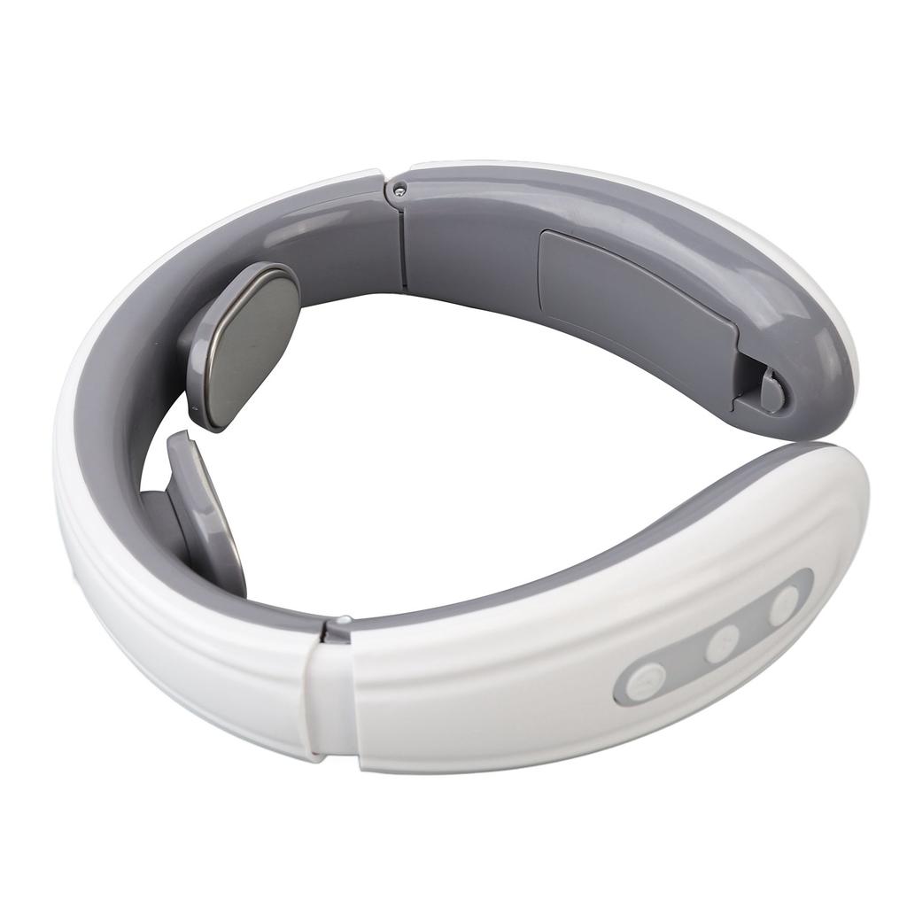 Электрический импульсный массажер для шеи, беспроводной, интеллектуальный, с подогревом, портативный, U-образный массажер для облегчения боли