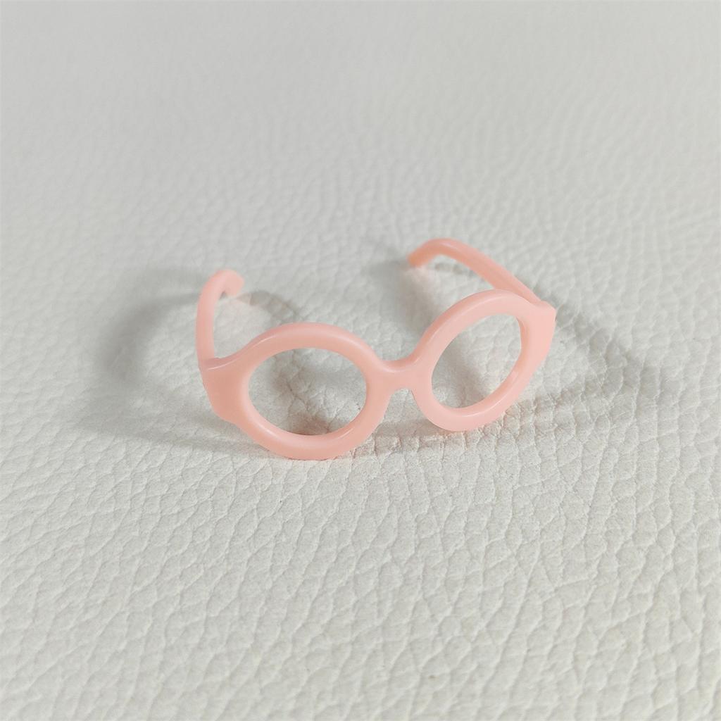 Красочные очки Пластиковые оправы для очков Аксессуары DIY Куклы Конфетный цвет Оправа Ручная работа Декоративные аксессуары