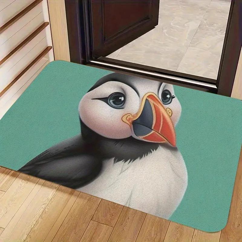 1PC Rainbow Pattern Kitchen Rugs Non-Slip Home Door Mats Pop design Bathroom Rug Bath Mat Carpet for Home Sink Laundry Decor