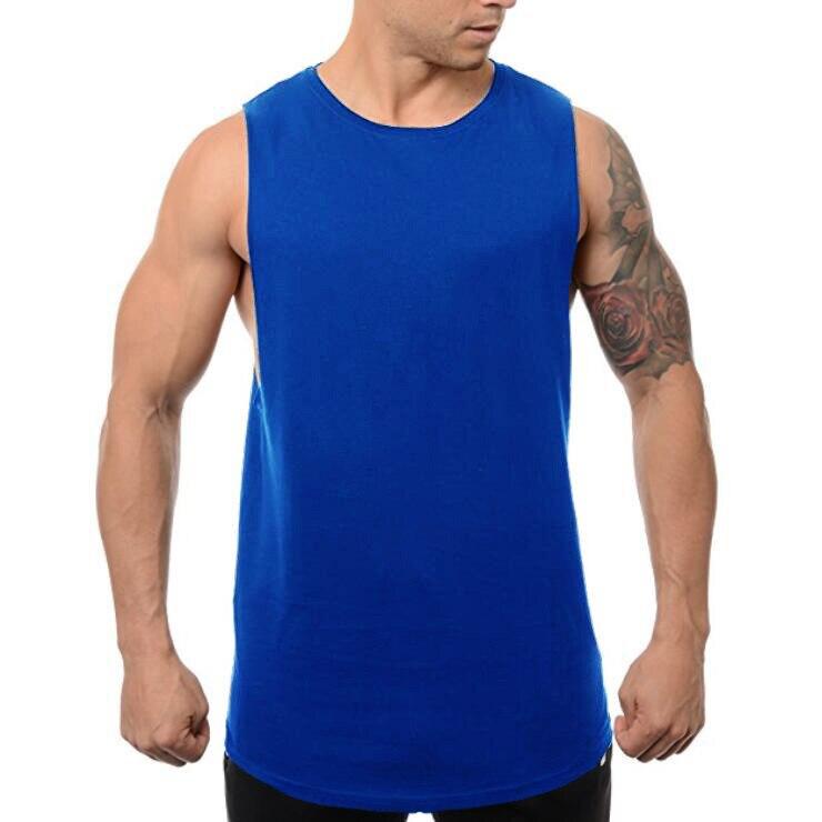 Новые пустые топы-стрингеры для бодибилдинга, мужская хлопковая спортивная одежда, модный жилет для фитнеса, мужская спортивная одежда, тренировочная рубашка без рукавов