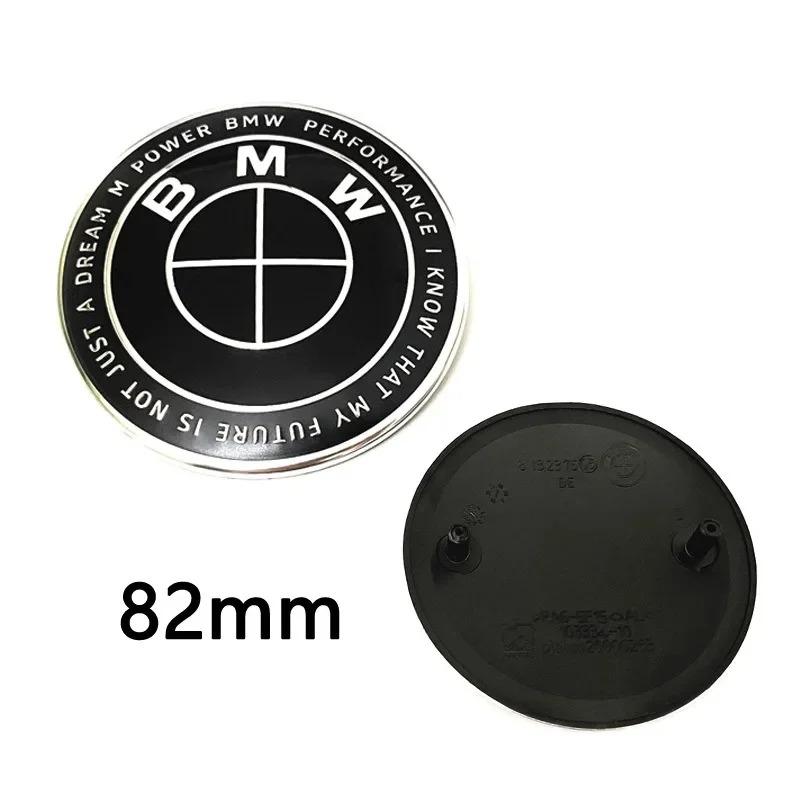 2026 Hot BMW Car Hood Rear Emblem Steering Wheel Stickers Rims Cap Badge 1/4/7 Pcs Compatible with G01 G20 X3 X5 F30 E36 F20 E46 X6 M4 E6