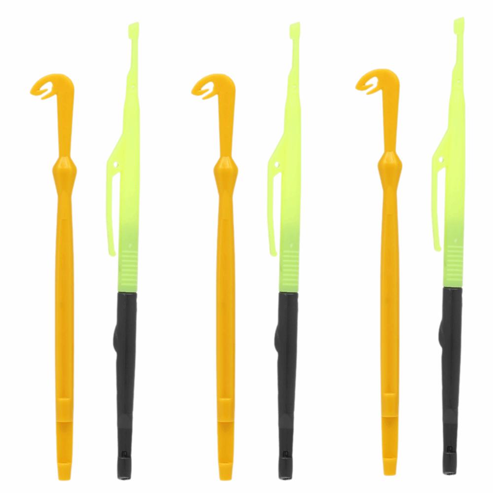 3 Sets Knot Picker Fishing Hook Remover Loop Tyer Fishing Knot Picker Fly Fishing