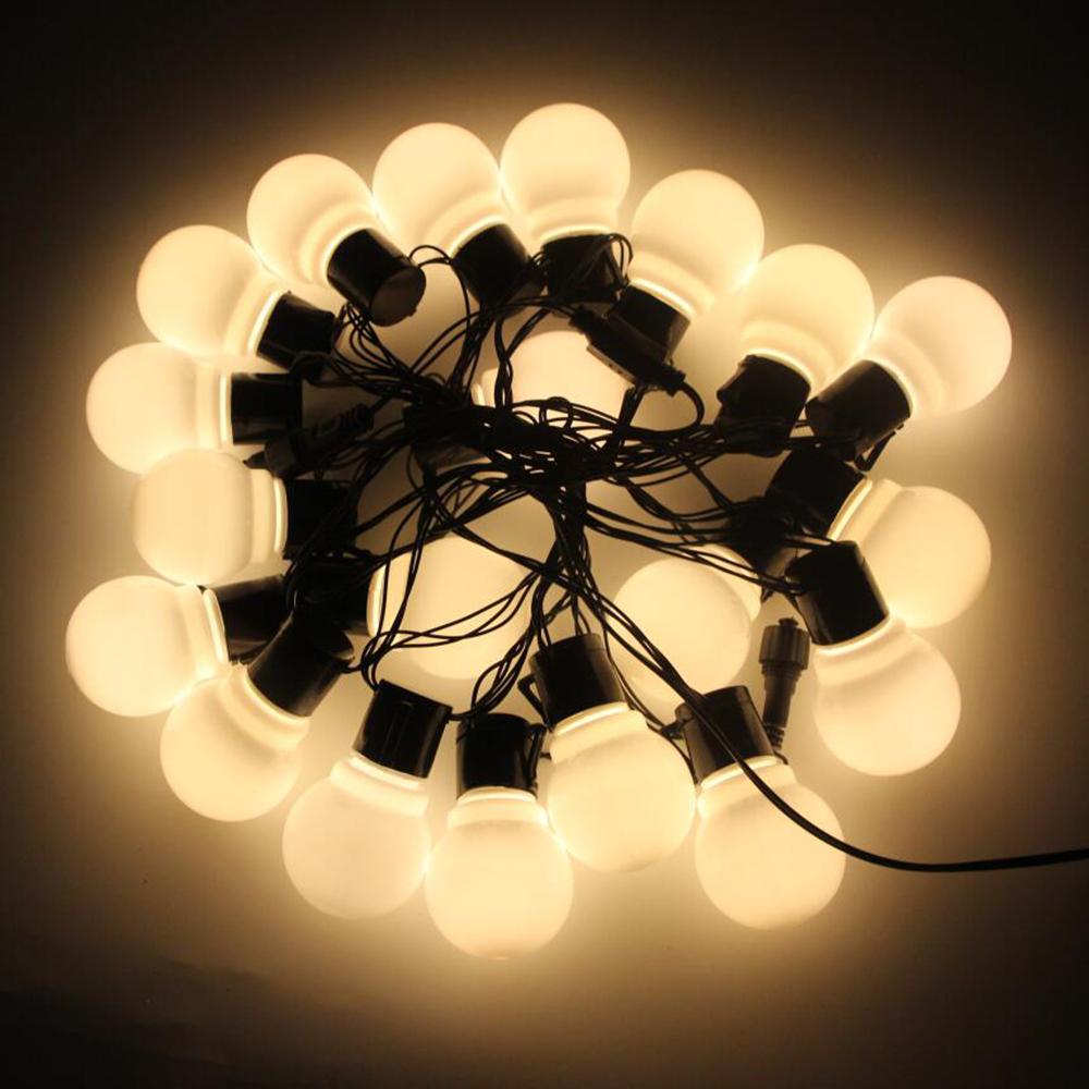 6M-16M гирлянда светодиодная глобусная гирлянда гирлянда Рождественская уличная лампочка для улицы для новогодней вечеринки украшение сада на праздник