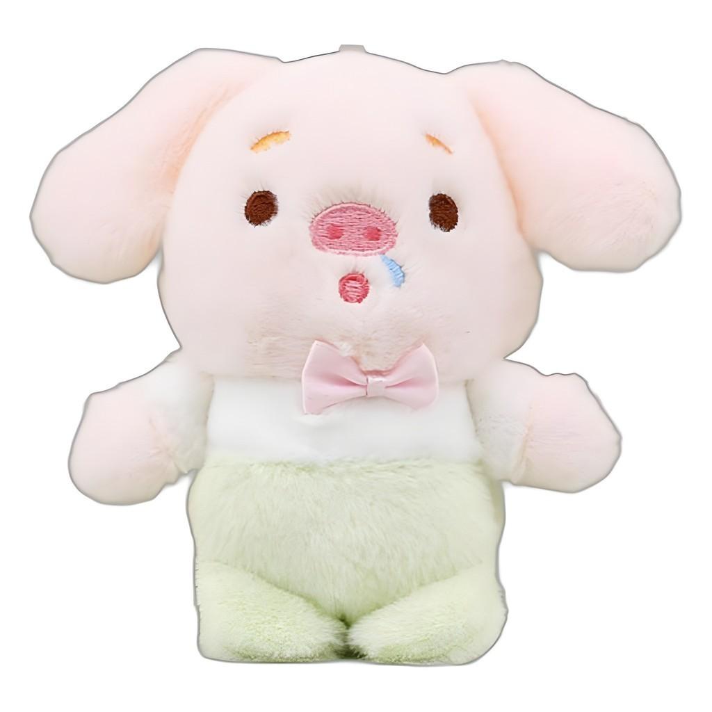 Cute Pig Plush Keychain Adorable Stuffed Animal Soft Short Plush Bag Charm