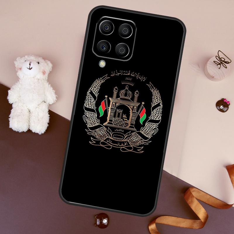 Чехол-баннер с флагом Афганистана для Samsung Galaxy M36 M55 M35 M15 M56 M16 M54 M14 M34 M31 M11 M13 M53 M12 M32 M52 M06