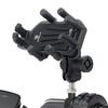 Держатель для телефона в горах для мотоцикла, улучшенная амортизация из автомобильного алюминиевого сплава, держатель для телефона для электромобиля, защита от кражи, модель M8/M10