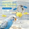 Leak Proof Automatic Bird Water Dispenser Drip Free Vertical Bird Cage Drinking Feeder Gravity Fed Cloud Shaped