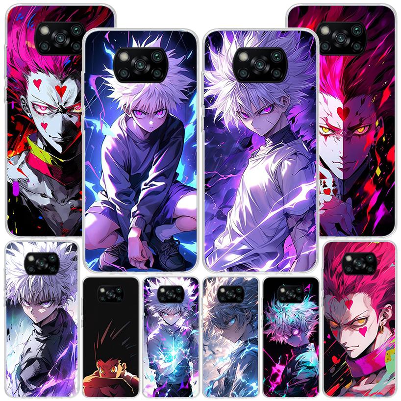 Hot Anime Hunter X Phone Case For Xiaomi Poco X7 X6 X5 Pro F7 Ultra Redmi 15C 15 13C 13 12C 12 10 10A 10C 9 9A 9C 9T Cover Poco