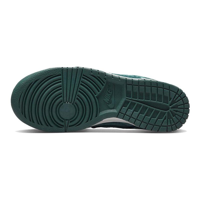 Nike Dunk Low 'Green Velvet' Женские кеды для скейтбординга кроссовки DZ5224-300