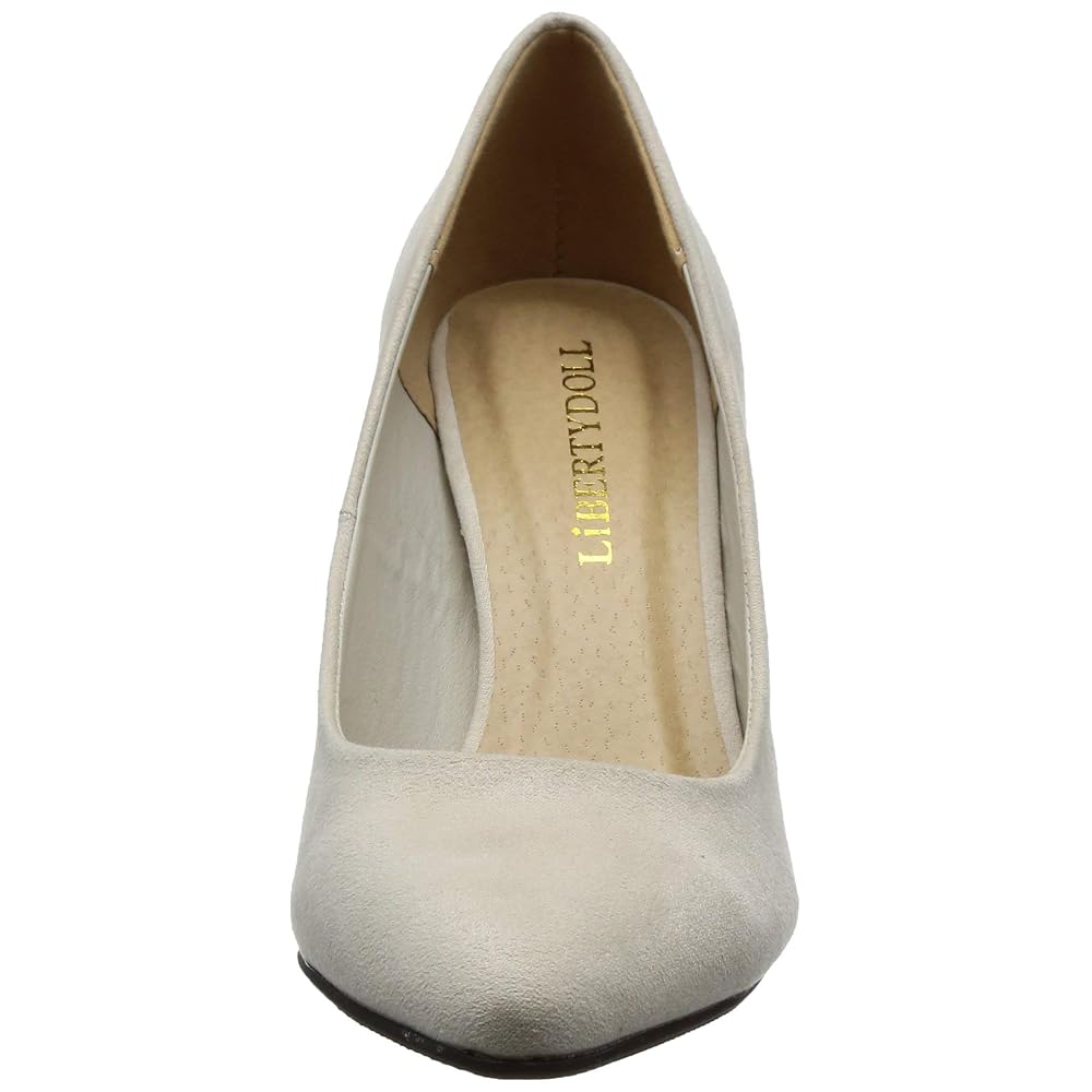 Liberty Doll Pointed Toe 8cm Stiletto Heel Pumps 5314 5314 Women's Ivory 235 cm