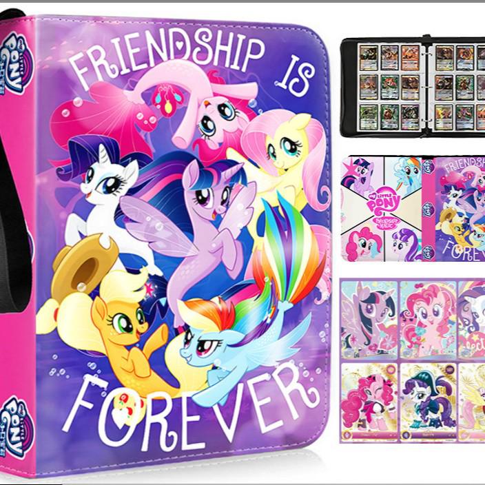 My Little Pony Zippered Trading Card Binder - Four and Nine-Pocket Album