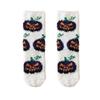 Breathable Coral Fleece Socks Elastic Winter Floor Socks Ghost Halloween Socks  Female