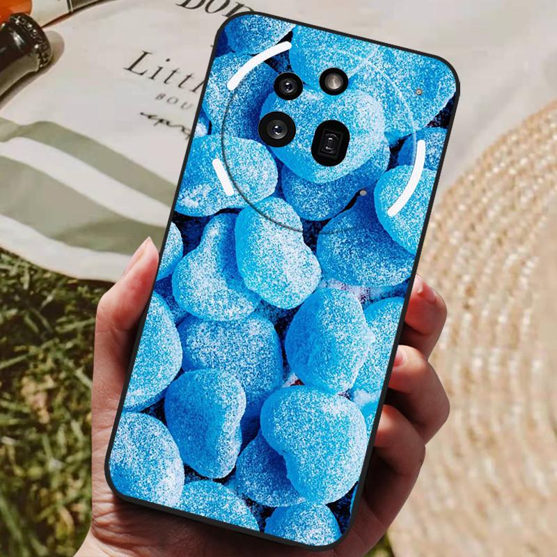 For Nothing Phone 3A Pro Case Phone3A Pro Cool Painted Silicone TPU Soft Cover for Nothing Phone 3A Pro A059P Cases Black Shells