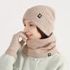 Warm Fleece Knit Winter Hat Cold Weather Neck Scarf Gifts Beanie Hat Scarf Gloves for Women Men