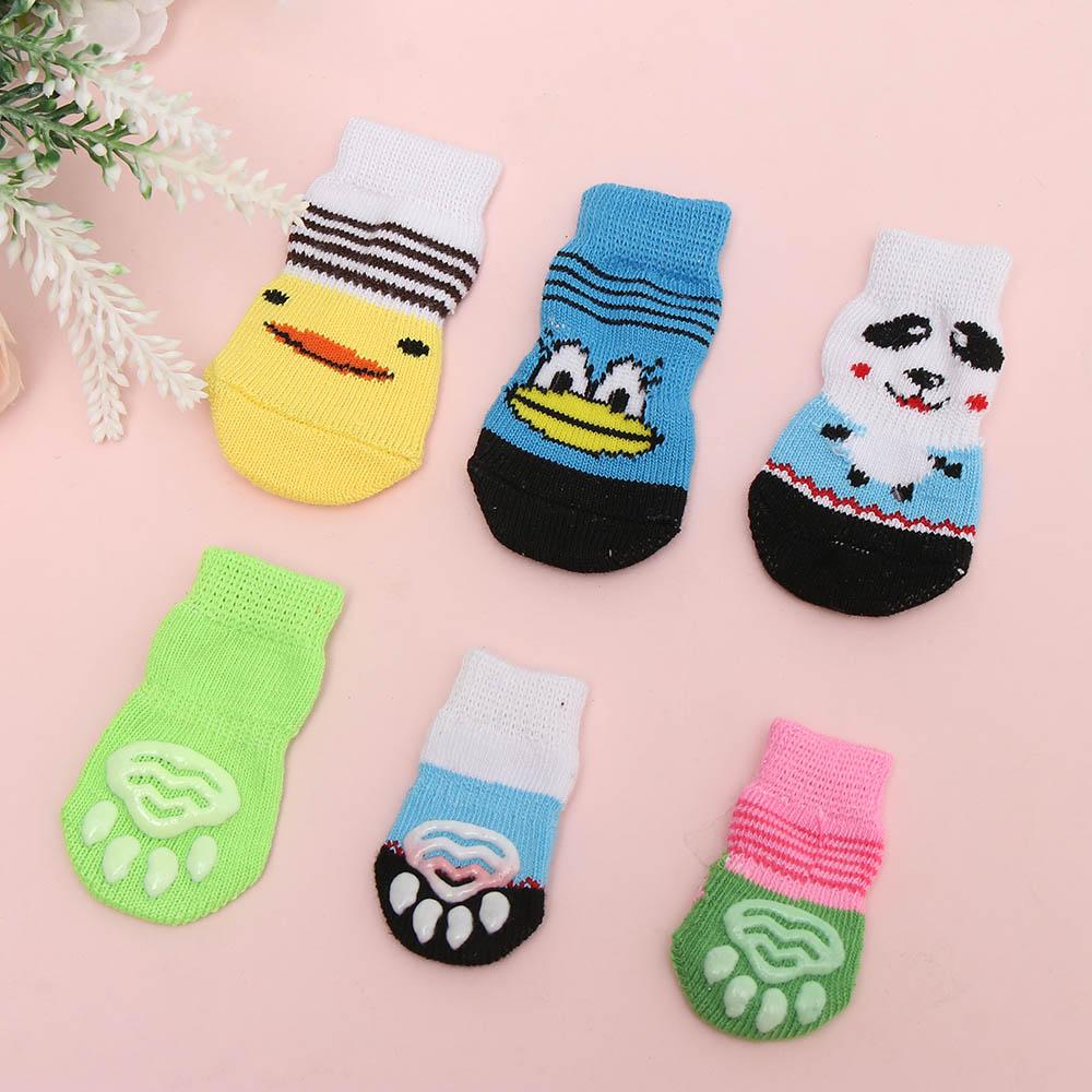 Зимние сапоги для собак чихуахуа с защитой от грязи и когтей, носки для собак, вязаные носки, аксессуары для кошек