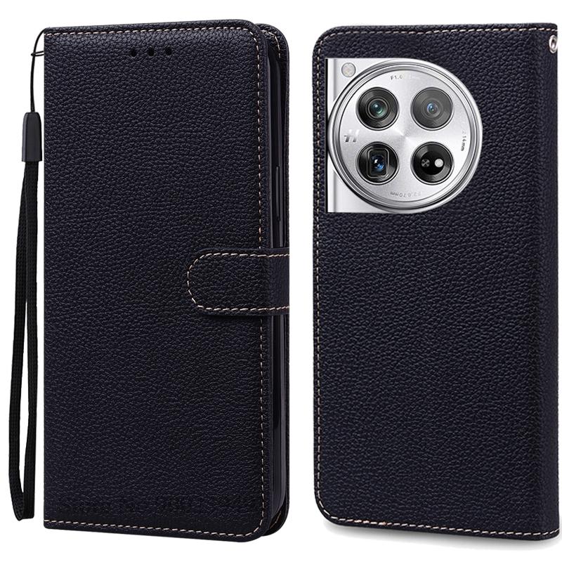 For Oneplus 12 Case Leather Wallet Flip Cover Phone Case For Oneplus 12 Coque Fundas For One Plus 12 Oneplus12 Phone Case Fundas