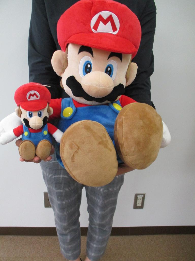 Sanei Boeki Super Mario КОЛЛЕКЦИЯ ВСЕХ ЗВЕЗД Марио (L) Ш33 x Г25 x В60см Плюш AC41