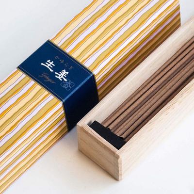 Nippon Kodo Kayuragi Имбирь 40 с подставкой для благовоний Палочки, палочки,