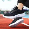 Женские спортивные туфли Flyknit, повседневные сетчатые дышащие одинарные туфли, кроссовки со шнуровкой спереди, легкие кроссовки для бега 36-40
