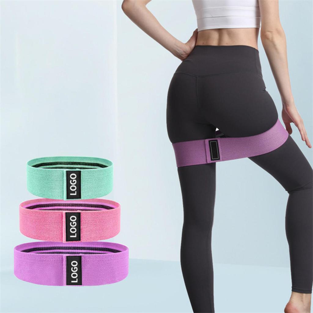Portable Resistance Band Women's Squat Hips Tension Band Gym Yoga Equipment Tension Band Slim Legs Hands Elastic Circle