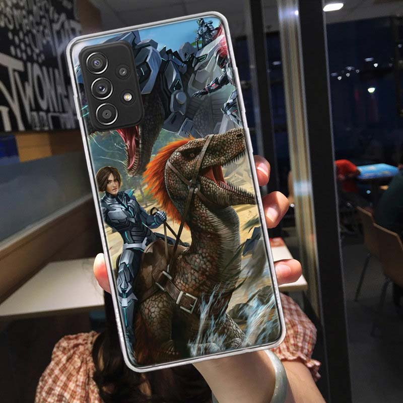 Game ARK Survival Evolved Phone Case for Samsung A54 A57 A37 A17 A14 A15 A12 A24 A34 A55 A35 A25 A52S A07 A05S A04S A22 A32 A72