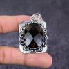 Natural Honey Topaz Gemstone Handmade 925 Sterling Silver Pendant 2.13" E8J37