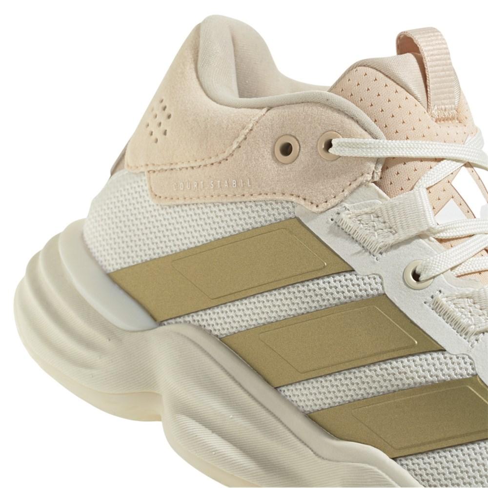 Adidas courtstabil sneakers textile/synthetic white/gold