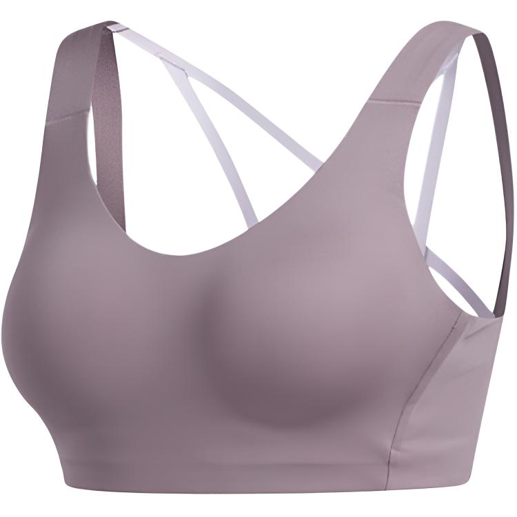 Adidas Sfi Alpha Bra High-Intensity Training Sports Bra Women Underwear Purple FJ7264