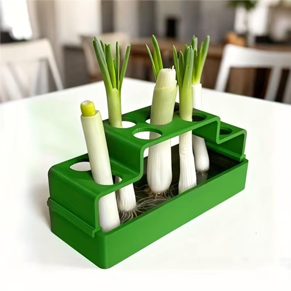 Plastic Chives Seedling Tray Lettuce Ventilated Sprout Planting Pot Celery Coriander Water Cultivation Box Vegetable Growing