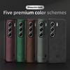 Чехол из ПУ кожи для Tecno Camon Spark 40 30S 30 20 Pro Premier, противоударный, с защитой всей камеры, мягкий матовый корпус