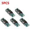 1-10 шт. Мини-модуль зарядки 18650 со светодиодом, двойной USB 5V2.4A 2A /1A, Micro/Type-C USB, плата зарядного устройства для литиевых батарей Power Bank
