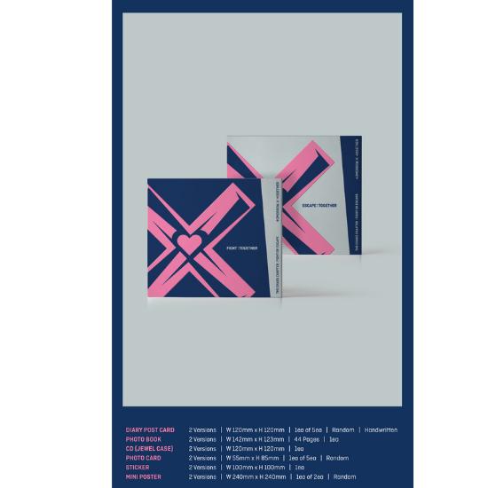 TXT Альбом Tomorrow X Together THE CHAOS CHAPTER FIGHT OR ESCAPE Together Ver