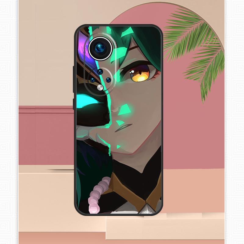 Чехол Genshin Impact Сяо для Honor Magic 7 Lite 5 6 8 Pro Honor 400 200 X9c X9b X9a X8b X8a X8c 50 70 90