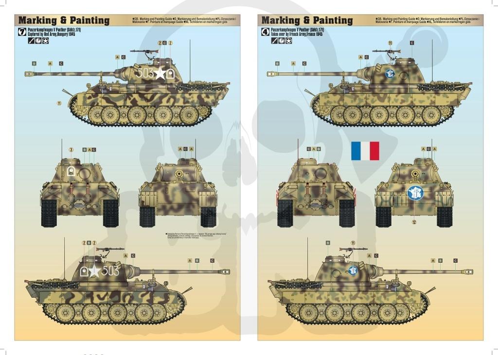 Mcrg90 sdk. kfz. 171 panther 1:35