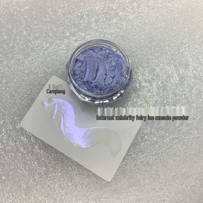 Macaron Fairy Aurora Powder: Translucent Moonlight Magic Mirror Ornaments - 2025 Nail Salon Exclusive Hot Style