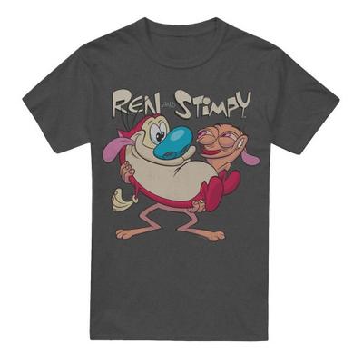 Футболка унисекс для взрослых Ren & Stimpy Two Of A Kind