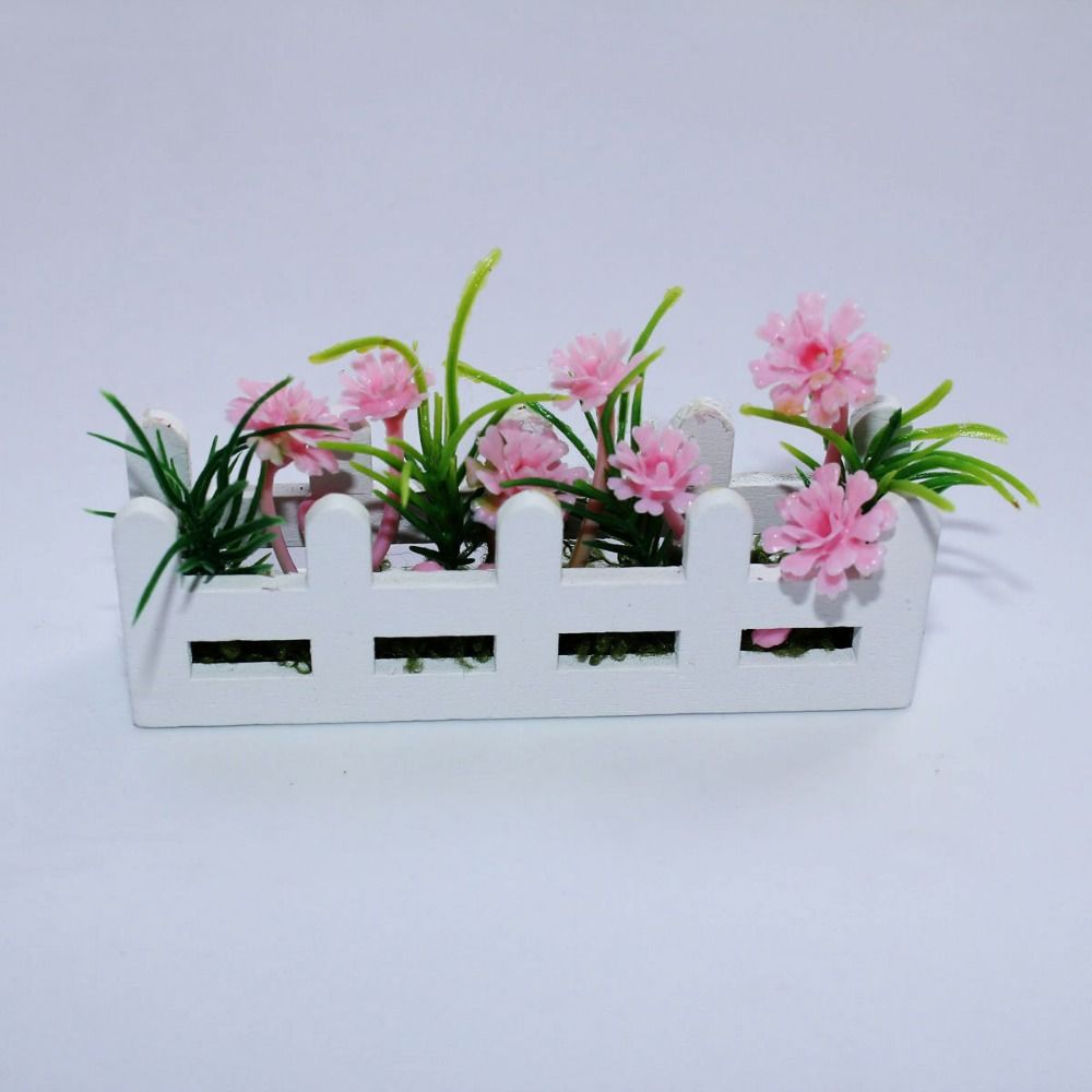 Lifelike Artificial Miniature Potted Plants Decor Garden Doll Plants Fake Daisy DIY Craft