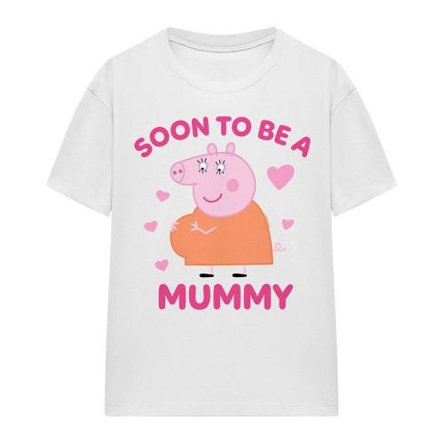 Peppa Pig Unisex Adult Soon To Be Mummy Pig T-Shirt