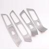 Stainless Steel Door Armrest Glass Lifter Button Panel Decorative Cover For Volvo XC60 S60 V60 Car Accessories Sticker