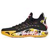 KT5 Thompson PU Shock Absorption Non-Slip Wear-Resistant Low-Top Basketball Shoes Men Sneakers Black Yellow 112031102-2