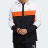Adidas Neo Color Block Breathable Loose Casual Hooded Jacket Men Jacket Red Black H57441