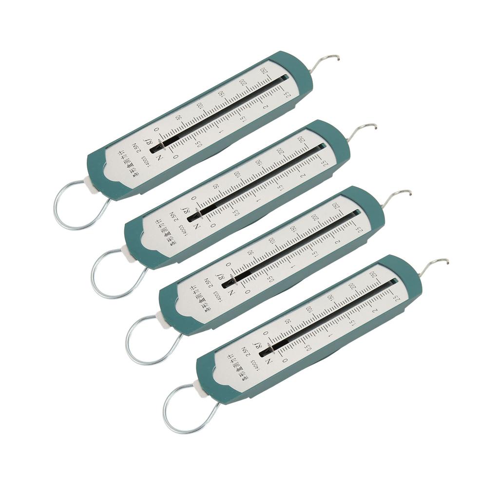 4 шт. Пружинный динамометр профессиональный высокоточный бар портативные пружинные весы для физики студента
