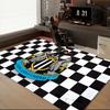 1PC Dynamic Newcastle Football  Floor Mat for Living Room, Game Rooms, Office, Bedroom, Office Floor Mat Playful Design, Christmas fan gifts