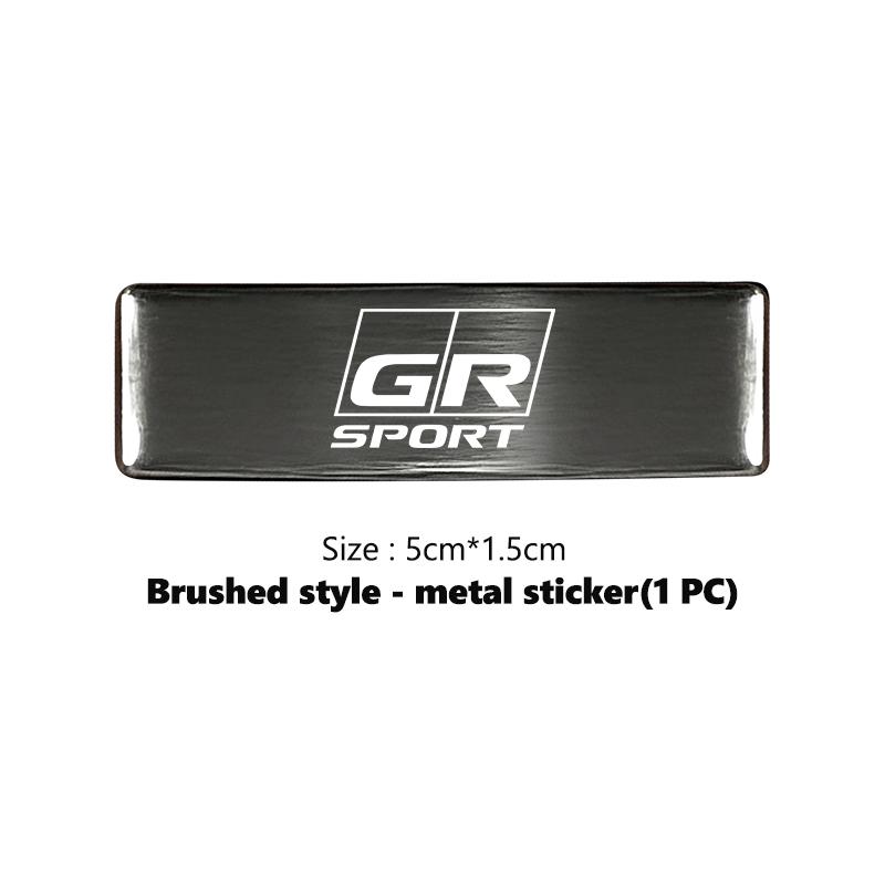 Car Styling Body Trunk Sticker Badge Auto Decoration Accessories For S3 Supra Aygo Prado RAV4 Hilux Yaris Corolla 4Runner JH3